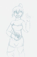 Rotgut - Badge by NeoRena - female, badge, zombie, character bio