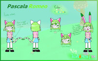 Easter special character-- Pascala Romeo by Netherkitty - cat, female, rabbit, magic, easter, easter egg, easter eggs, happy easter, mage cat, easter 2023, happy easter 2023, pascala