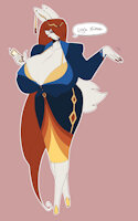 Natasha Firestone The cinderace by BrightFire6391 - female, pokemon, anthro, cinderace
