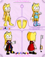 [REF] Cindy The Hedgehog by MileyMouse - female, reference sheet, character sheet, hedgehog, female/solo, feet/paws, cindy the hedgehog