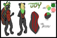 Joy by Shines - cute, girl, female, skunk, old, 14, year, underage