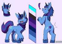 Bak Unicorn - Ref Sheet by Kraoroz - male, pony, unicorns, ref sheet, mlp, reference-sheet, my little pony oc, ponyoc, mylittleponyfriendshipismagic