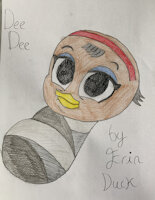 Dee Dee by BusterBunny8 - female, baby, duck, ducktales, ducktales2017, duckburg.