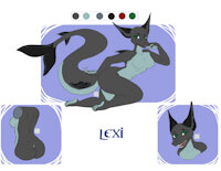 Lexi by Gashren - female, shark, oc, lexi, char sheet