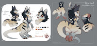 Hornet reference by Hioshiru - female, hybrid, reference sheet, ref, ref sheet, reference, female solo