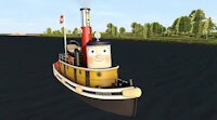 Tugs: Spirit of the Star bio: Ten Cents by Sassafier - male, boats, boat, tug, tugs, star fleet, steamboat, ten cents, switcher tug, tugboat, star tug, star tugs