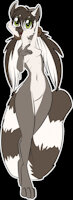 Coco the Lemur (adopted from Fuf) by TigershardX - female, lemur, pigtails, adopted