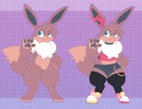 Chesire ref sheet - adopt from by Rennearc - kemono, reference sheet, pokemon, anthro, sheet, reference, eevee, refsheet, adopt, eeveelution, chesire, not my art, nma, pixelyte