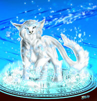 Summoned by RW74 - female, magic, lynx, summoning, longtail, summoned, heavenly-beast, magic-circle