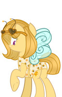 Shining Honey Shy (Bikini) by RumbleMLP - female, plot, vector, mare, bathing suit, ponies, mlp-fim, bikiniswimsuit