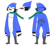 Kirby OC: Azure the Bluejay by RyukyuShin97 - male, oc, bluejay, kirby, kirby and the forgotten land