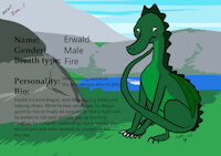 Erwald by Gashren - dragon, male, feral, charsheet