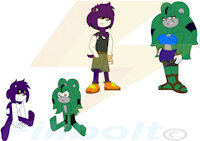 Ultima and Victor by Filibolt - rabbit, reference sheet, hedgehog, siblings, ref sheet, male/female, mobians, sonic oc, sonic villains