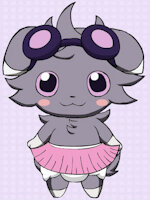 Timmy the Espurr by BenBracknell11 - diaper, male, crossdressing, tutu, ballet, femboy, nappy, espurr