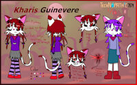 Halloween special character-- Kharis Guinevere by Netherkitty - cat, female, vampire, halloween, undead, happy halloween, new character, mage cat, halloween 2023, happy halloween 2023, kharis