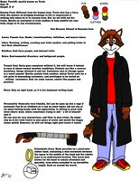 Static22 Fursona Ref Sheet by static22 - raccoon, male, reference sheet