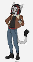 Jasson by baal666 - male, anthro, mixed breed, domestic cat