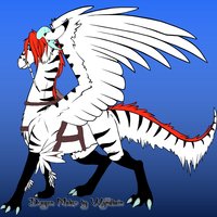 Camille Western  dragon version by ravark - female, tigon, tiger dragon, draiger