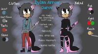 .:Fluffy Butt:. by XxLuciferStarxX - reference sheet, sonic fan character, fox wolf, male solo