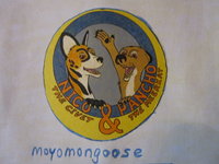 Nico and Pancho #1 Introduction by moyomongoose - both-are-male, lesser-oriental-civet-/-meerkat, both-are-straight, not-sexually-active-in-public-view, living-the-easy-life
