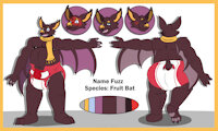 Fuzz-Ref Sheet (Diapered) by BigBearBruno - diaper, male, bat, furry, sheet, refrence