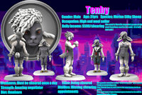 Tenby Ref FA by AvoidedCat74 - naked, male, shorts, tail, clothes, latex, shirt, hair, ref, hooves, sheep, shearing, 3d model, omnivore