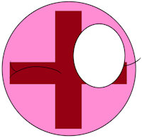 Cureball by PrettyMuchCure - female, solo, solo female, countryball, countryball oc, ball oc
