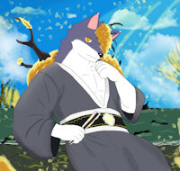 Effloresced E.G.O Bram by Bramcolt - kemono, male, man, furry, ケモノ, limbuscompany, 수인, 兽人