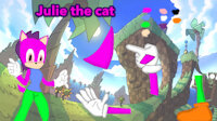 Julie the cat ref sheet by kittkitt40 - cat, female, oc, mobian, sonicthehedgehog