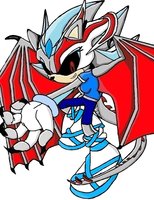 My Sonic Fan Character's Hollow Mode by Dragonair9000 - female, hedgehog