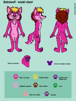 Babette Lilias Timberwolf (AKA Babsiwuff!) by Babsiwuff - paws, disney, timberwolf, canada, female solo, ontario