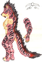 Voliosium Side Ref by Itallo - male, demon, reference, tigon