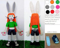 sfw clothed sona reff 2024 by ClementineFlytrap - bunny, male, anthro, furry, clementine, fursona, bunny boy, bunny rabbit, rabbit boy, clem, rabbit/hare, clem the bunny, clementine the bunny