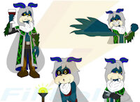 Trevor the Vampire Moth by Filibolt - male, blushing, reference sheet, claws, vampire, canines, coat, antennae, mobian, moth, bio, mandibles, chest fur, chest fluff, silver hair, sonic oc, insect wings
