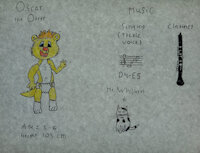 Oscar the Otter by LionguardLover1512 - babyfur, diaper, male, otter, ref, diaperfur, refference sheet, kidfur