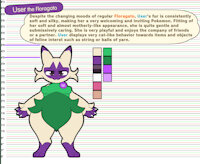 Floragato user ref SFW by Ausername1 - reference sheet, pokemon, genderfluid, floragato