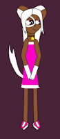 Ginder REF by BounceFM320 - cub, female, dress, ferret