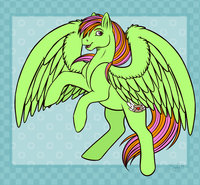 Duchess Quick Wing af Mail by ChakatKeklilyLongfall - female, mare, pony, my little pony, pegasus, my little pony friendship is magic, mlp:fim, pegasus pony, pegasi, ponysona