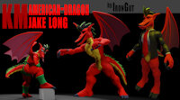 [Model Release] KM Jake Long [Blender/SFM/Vrchat] by irongut - dragon, jake, disney, 3d, model, avatar, mystic, long, blender, american dragon, jake long, kabalmystic, kabal, amdrag, vrchat, vrc, vrchat model