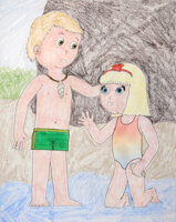 Rupert's Mer-Friends Humanized by MrRoseLizard