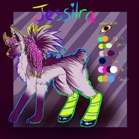 Jessilra by FizzlePopx - female, feral, celestialdoggie