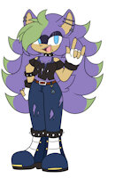 Circuit by ChaosSonic1 - female, character sheet, sonic fan character, sonic oc, fan child, thrash the tasmanian devil, fan kid, sonic the hedgehog (series), mobian tenrec, surge the tenrec