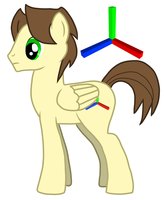 Vertex Reference by Rhyrs - male, pony, oc, ref sheet, mlp, pegasus, vertex
