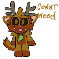 Cedarwood by Cedarwood - female, plushie, forest spirit, vore in bio, cedarwood