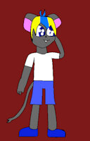Avvi by NickyCoolBun - cub, female, clothed, degu