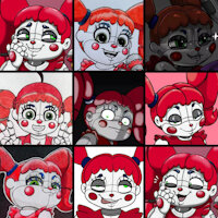 Buncha Circus Baby stuff by PilloTheStar
