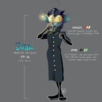 baxter reference sheet by aquadashi - nudity, transmale, anglerfish, baxter, hazbin hotel, hazbin, hazbinhotel, baxter hazbin, hazbinhotel baxter, hazbin baxter