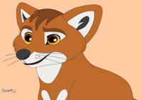 Meet Raza the Ethiopian Wolf! by ScampFan62 - male, the lion king, ethiopian wolf, the lion guard, scampfan62, raza (oc scampfan62)
