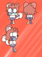 Marshy Reference Sheet by BurstClouds - male, squirrel, reference sheet, pokemon, anthro, pokesona, emolga, pokemonoc, pokemonbw, kiff