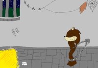 Lu the hedgehog by DefenderBunny - male, hedgehog, jailbird, loneliness